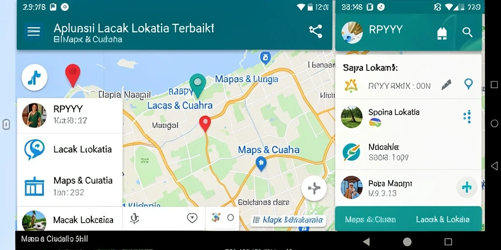 Antarmuka RPYYY yang intuitif dan fungsional untuk pelacakan lokasi.