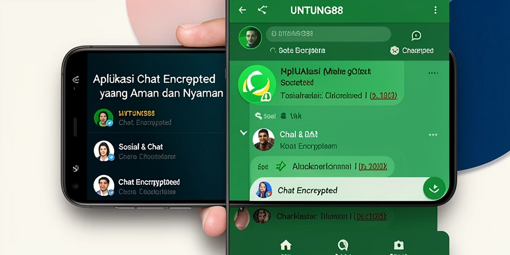 Antarmuka UNTUNG88 yang modern dan fungsional untuk chatting aman.