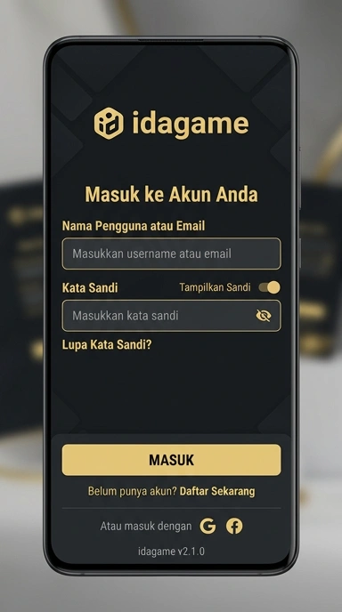 Masuk Akun idagame: Panduan untuk Pengguna Android